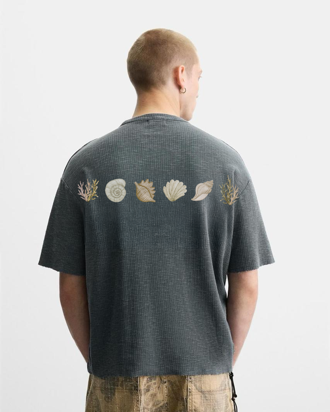 Coastal Shells Textured Tee