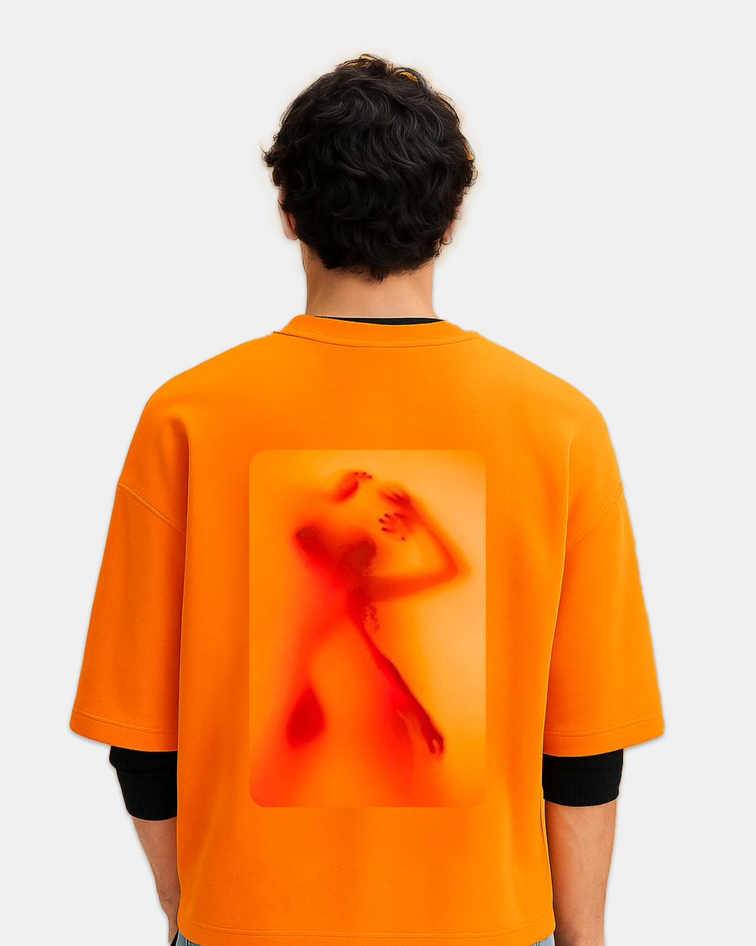 Inferno Silhouette Oversized Tee
