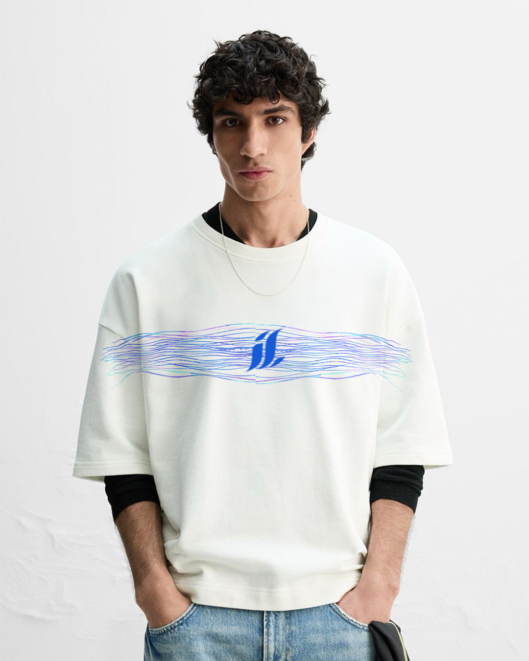"Jellywave Oversized Tee"